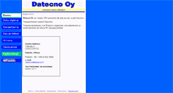 Desktop Screenshot of datecno.fi